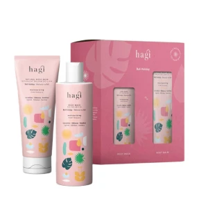 Hagi Bali Holiday zestaw żel do mycia ciała 300ml + balsam do ciała 200ml