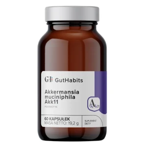 GutHabits Akkermansia muciniphila Akk11 suplement diety 60 kapsułek