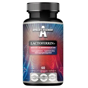 Apollo's Hegemony Lactoferrin+ suplement diety 60 kapsułek