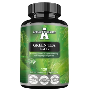 Apollo's Hegemony Green Tea EGCG suplement diety 120 kapsułek