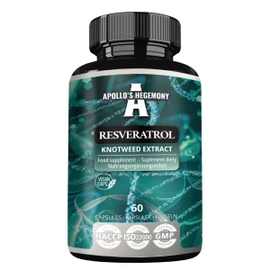 Apollo's Hegemony Resveratrol suplement diety 60 kapsułek
