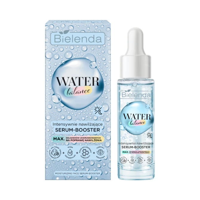 BIELENDA Water Balance Intensywnie nawilżające serum-booster do twarzy 30 g