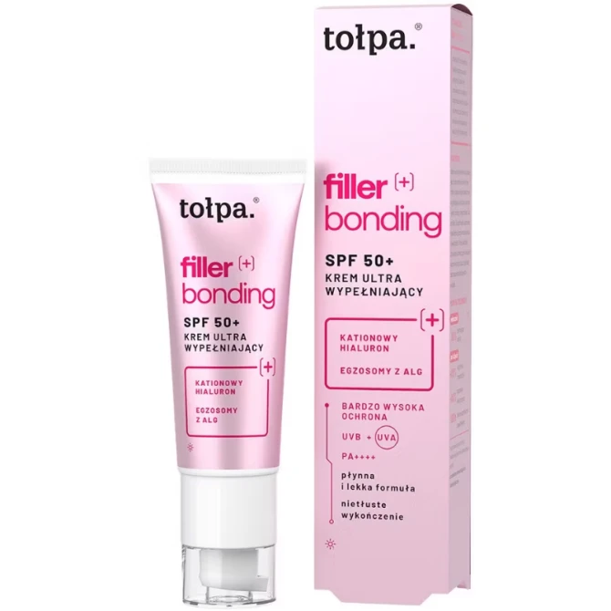 TOŁPA Filler Bonding Ultra wypełniający krem z maksymalną ochroną SPF 50+ 40 ml
