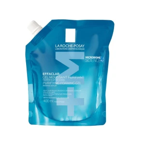 LA ROCHE-POSAY EFFACLAR Oczyszczający Żel Do Skóry Tłustej i Wrażliwej Refill -  400 ml