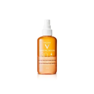 VICHY Capital Soleil Ochronna Woda Solarna SPF 30 - Przyspieszająca Opalanie - 200ml