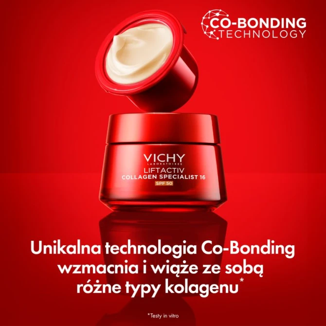 VICHY LIFTACTIV Collagen Specialist 16 Przeciwzmarszczkowy Krem SPF50 - 50ml REFILL (Uzupełnienie)