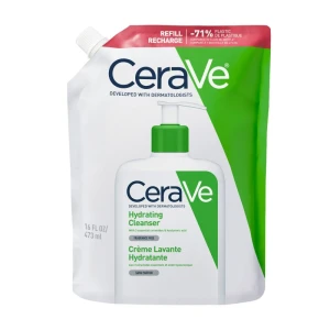 CERAVE Nawilżająca Emulsja Do Mycia Z Ceramidami Skóra Sucha REFILL - 473ml