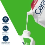 CERAVE Nawilżająca Emulsja Do Mycia Z Ceramidami Skóra Sucha REFILL - 473ml
