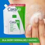 CERAVE Nawilżająca Emulsja Do Mycia Z Ceramidami Skóra Sucha REFILL - 473ml