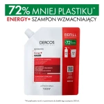 VICHY DERCOS Energy+ Szampon Wzmacniający Włosy - Uzupełnienie (Refill) - 400ml