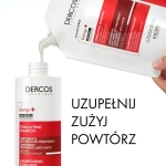 VICHY DERCOS Energy+ Szampon Wzmacniający Włosy - Uzupełnienie (Refill) - 400ml