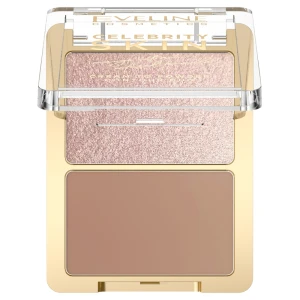 Eveline Cosmetics Celebrity Skin hybrydowy rozświetlacz i bronzer 2w1 03 Soft Harmony 8g