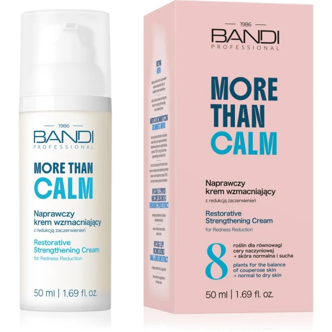 BANDI PROFESSIONAL More than Calm Naprawczy krem wzmacniający z redukcją zaczerwienień 50 ml