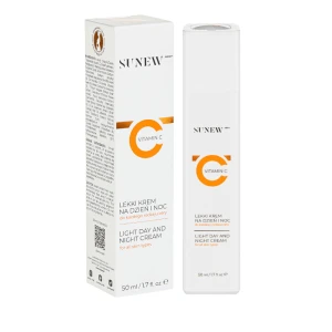 SUNEWMED+ Lekki krem do twarzy z witaminą C na dzień i noc 50 ml