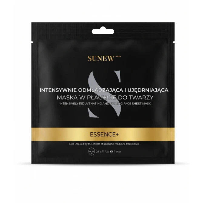 SUNEWMED+ ESSENCE+ Intensywnie odmładzająca i ujędrniająca maska w płachcie do twarzy 1 szt. 28 g