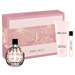 Jimmy Choo zestaw woda perfumowana spray 100ml + balsam do ciała 100ml + miniatura wody perfumowanej 7.5ml