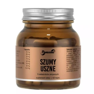 Panaseus Szumy Uszne suplement diety 50 kapsułek