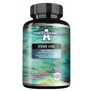 Apollo's Hegemony Fish Oil Triglycerides suplement diety 200 kapsułek