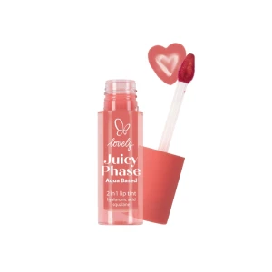 Lovely Juicy Phase Aqua Based 2 in 1 Lip Stain tint do ust 02 4g