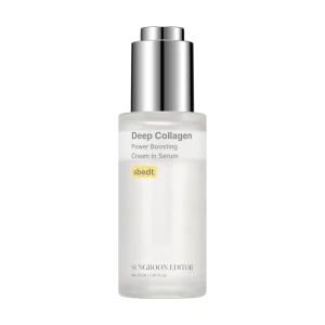 Sungboon Editor Deep Collagen Power Boosting Cream In Serum koreańskie serum liftingujące z kolagenem i elastyną 30ml