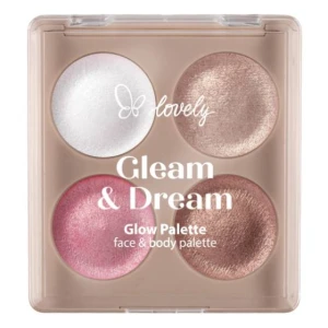 Lovely Gleam &amp; Dream Face Glow Palette paleta rozświetlaczy do twarzy i ciała 10g