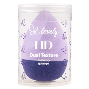 Lovely HD Dual Texture Makeup Sponge dwumateriałowa gąbka do makijażu łezka ścięta