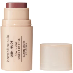bareMinerals Gen Nude Dew in One Cheek &amp; Lip Stick kremowy sztyft do policzków i ust Berry Me in Merlot 4.5g