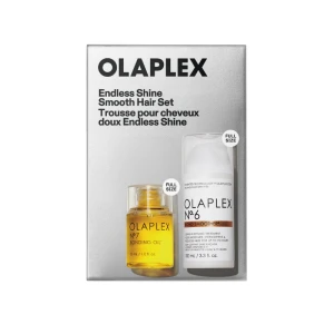 OLAPLEX Endless Shine Smooth Hair Set No.7 Bonding Oil 30 ml + No.6 Bond Smoother 100 ml, Zestaw do włosów ochrona i połysk