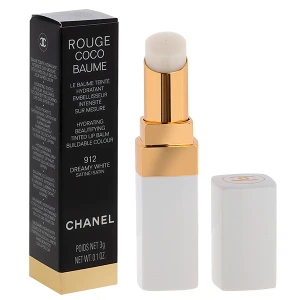CHANEL ROUGE COCO BAUME HYDRATING CONDITIONING LIP 912 DREAMY WHITE