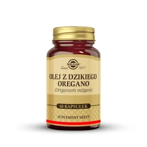 SOLGAR Olej z Dzikiego Oregano, Wsparcie układu trawiennego, oddechowego i sercowo-naczyniowego 60 kapsułek