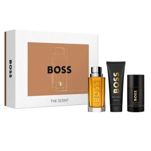 Hugo Boss Boss The Scent For Him zestaw woda toaletowa spray 100ml + żel pod prysznic 100ml + dezodorant sztyft 70g