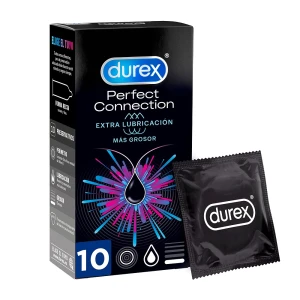 Durex Perfect Connection dodatkowo nawilżane prezerwatywy 10 szt