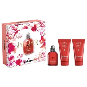 Cacharel Amor Amor zestaw woda toaletowa spray 50ml + balsam do ciała 2x50ml