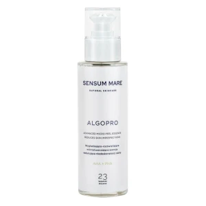 SENSUM MARE ALGOPRO Advanced micro peel essence reduces skin imperfections  Wygładzająco-rozświetlająca mikrozłuszczająca esencja redukująca niedoskonałości skóry 100 ml