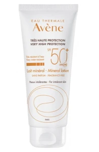 AVÈNE Mleczko mineralne SPF 50+ bardzo wysoka ochrona przeciwsłoneczna - 100 ml