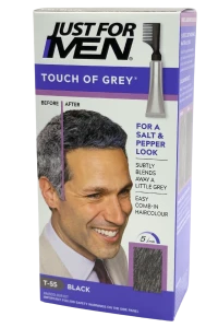 JUST FOR MEN Touch Of Grey Odsiwiacz - Czarny (T-55)