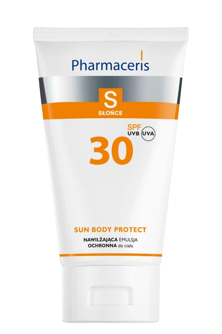 PHARMACERIS S SUN BODY PROTECT Nawilżająca emulsja ochronna do ciała SPF 30