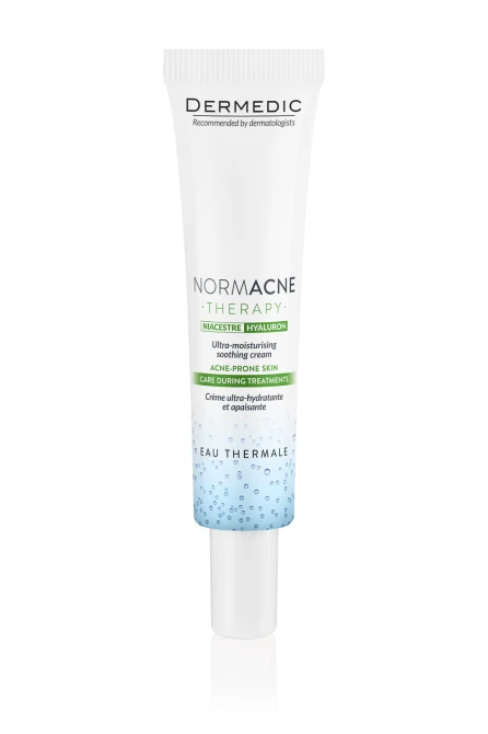DERMEDIC NORMACNE ultranawilżający krem wspierający farmakoterapię 40 ml.jpg