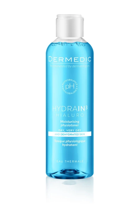 DERMEDIC HYDRAIN 3 HIALURO nawilżający fizjotonik 200 ml.jpg