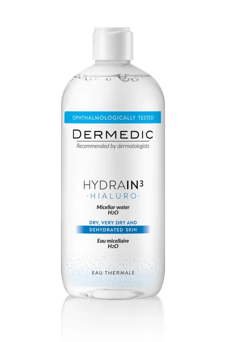 DERMEDIC HYDRAIN 3 HIALURO Płyn Micelarny - 500 ml