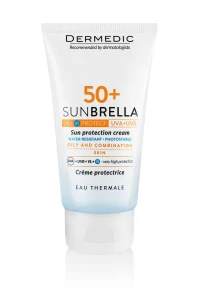 DERMEDIC Sunbrella Krem ochronny SPF 50+ UV+IR+VL skóra tłusta i mieszana - 50 ml