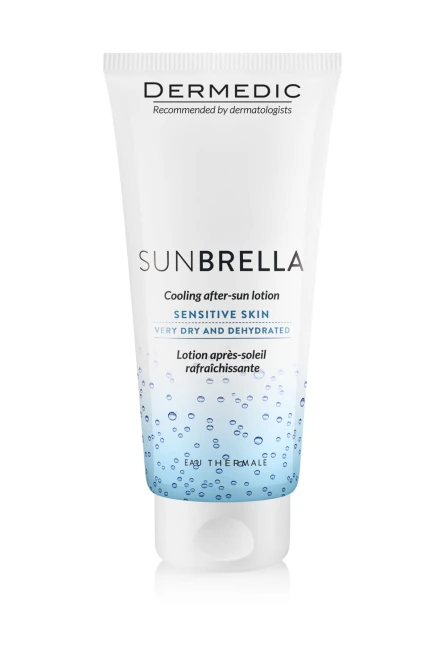 DERMEDIC SUNBRELLA chłodzący balsam po opalaniu, 200 ml.jpg