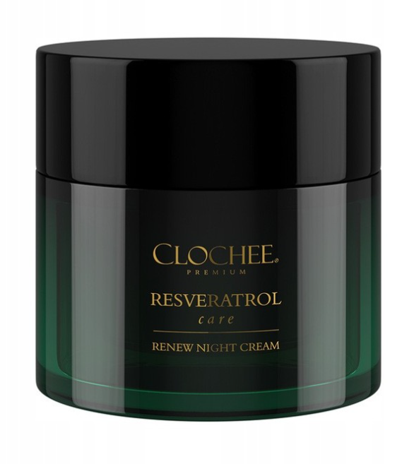 CLOCHEE Resveratrol Care Odbudowujący Krem Na Noc - 50 ml
