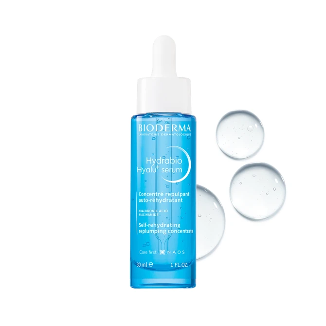 BIODERMA Hydrabio Hyalu+ Nawilżające Serum Przeciwzmarszczowe Nadające Jędrność Skórze - 30ml