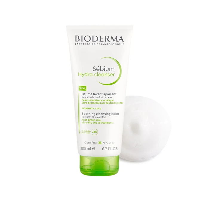 BIODERMA Sébium Hydra Oczyszczająca Emulsja Kojąca Przywracająca Skórze Komfort - 200ml