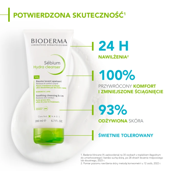 BIODERMA Sebium Hydra Oczyszczająca Emulsja Kojąca Przywracająca Skórze Komfort - 200ml