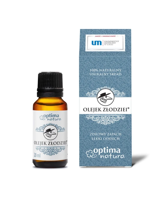 OPTIMA NATURA Olejek Złodziei 100% z Naturalnych Olejków Eterycznych - 20ml