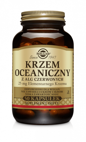 SOLGAR Krzem Oceaniczny - 50 Kapsułek