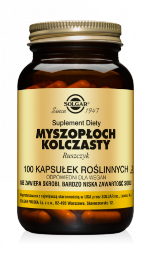 SOLGAR Myszopłoch Kolczasty- 100 Kapsułek