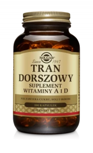 SOLGAR Tran Dorszowy - 100 Kapsułek